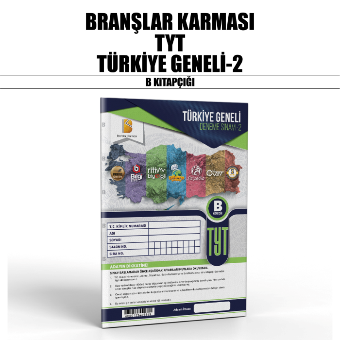 BRANŞLAR TYT TÜRKİYE GENEL SNV 2-B - 25-26